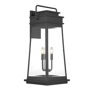 Savoy House - 5-815-BK - Four Light Outdoor Wall Lantern - Boone - Matte Black