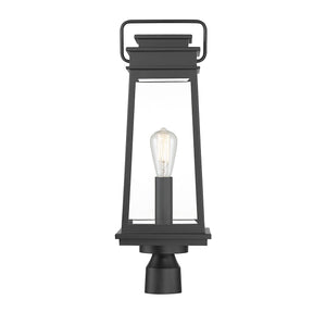 Savoy House - 5-817-BK - One Light Outdoor Post Lantern - Boone - Matte Black