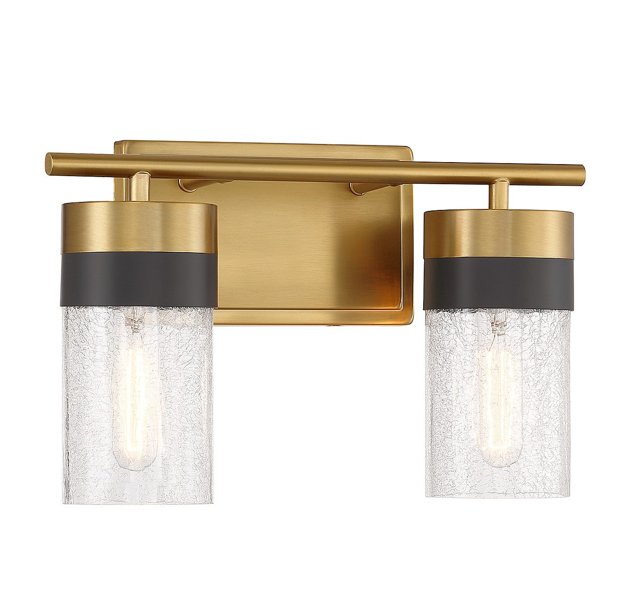 Savoy House - 8-3600-2-322 - Two Light Bathroom Vanity - Brickell - Warm Brass