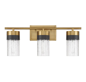 Savoy House - 8-3600-3-322 - Three Light Bathroom Vanity - Brickell - Warm Brass