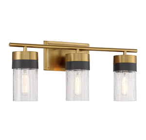 Savoy House - 8-3600-3-322 - Three Light Bathroom Vanity - Brickell - Warm Brass