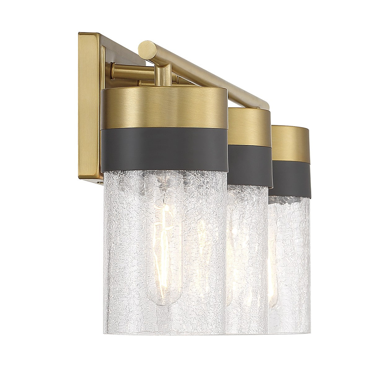 Savoy House - 8-3600-3-322 - Three Light Bathroom Vanity - Brickell - Warm Brass