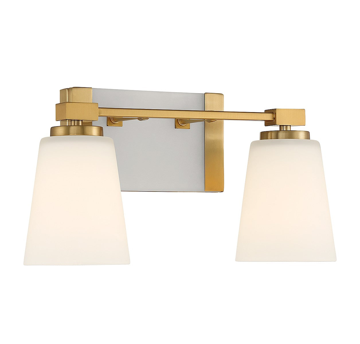 Savoy House - 8-6901-2-322 - Two Light Bathroom Vanity - Darby - Warm Brass