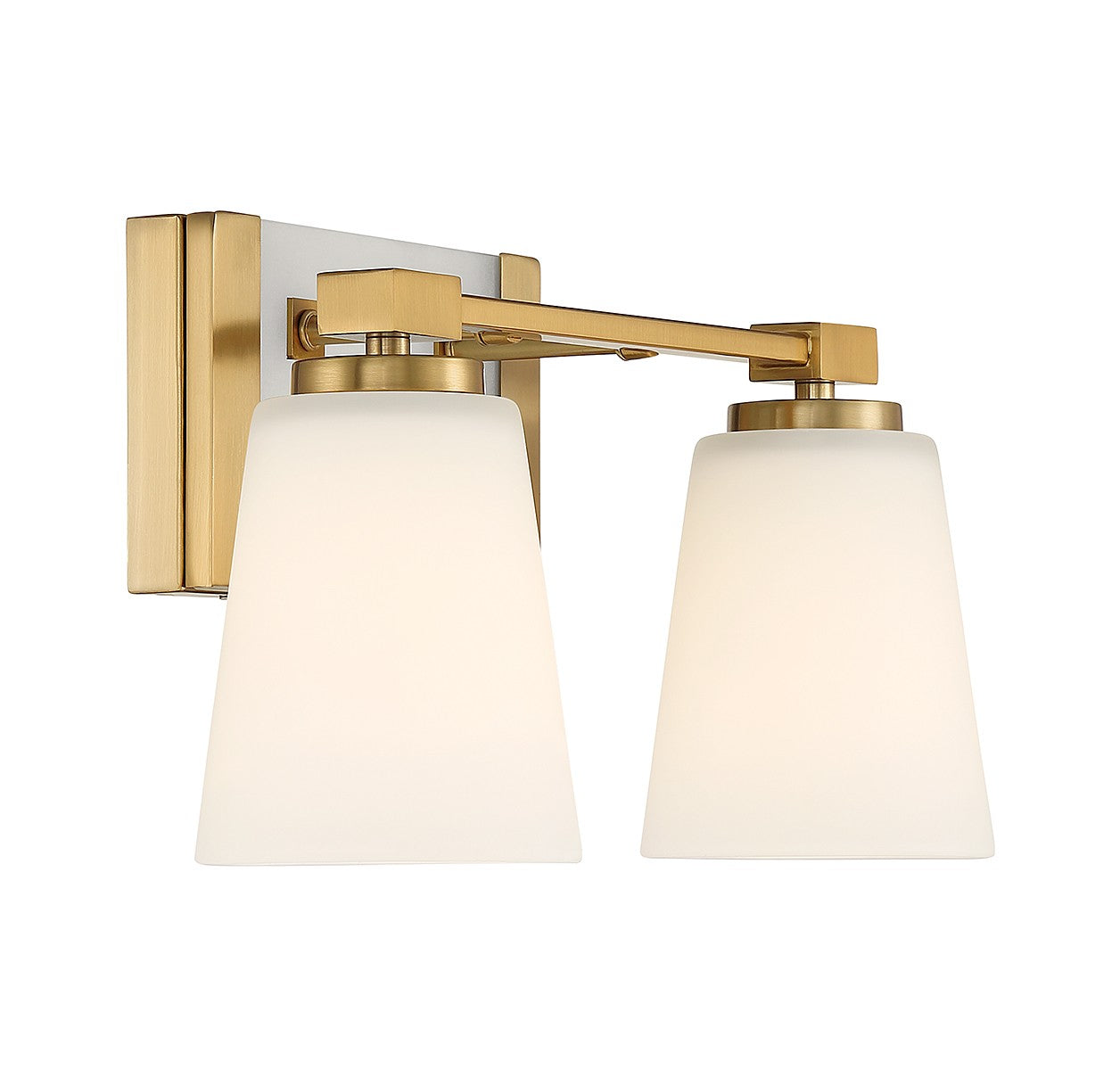 Savoy House - 8-6901-2-322 - Two Light Bathroom Vanity - Darby - Warm Brass