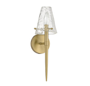 Savoy House - 9-2104-1-322 - One Light Wall Sconce - Shellbourne - Warm Brass