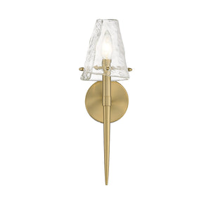 Savoy House - 9-2104-1-322 - One Light Wall Sconce - Shellbourne - Warm Brass