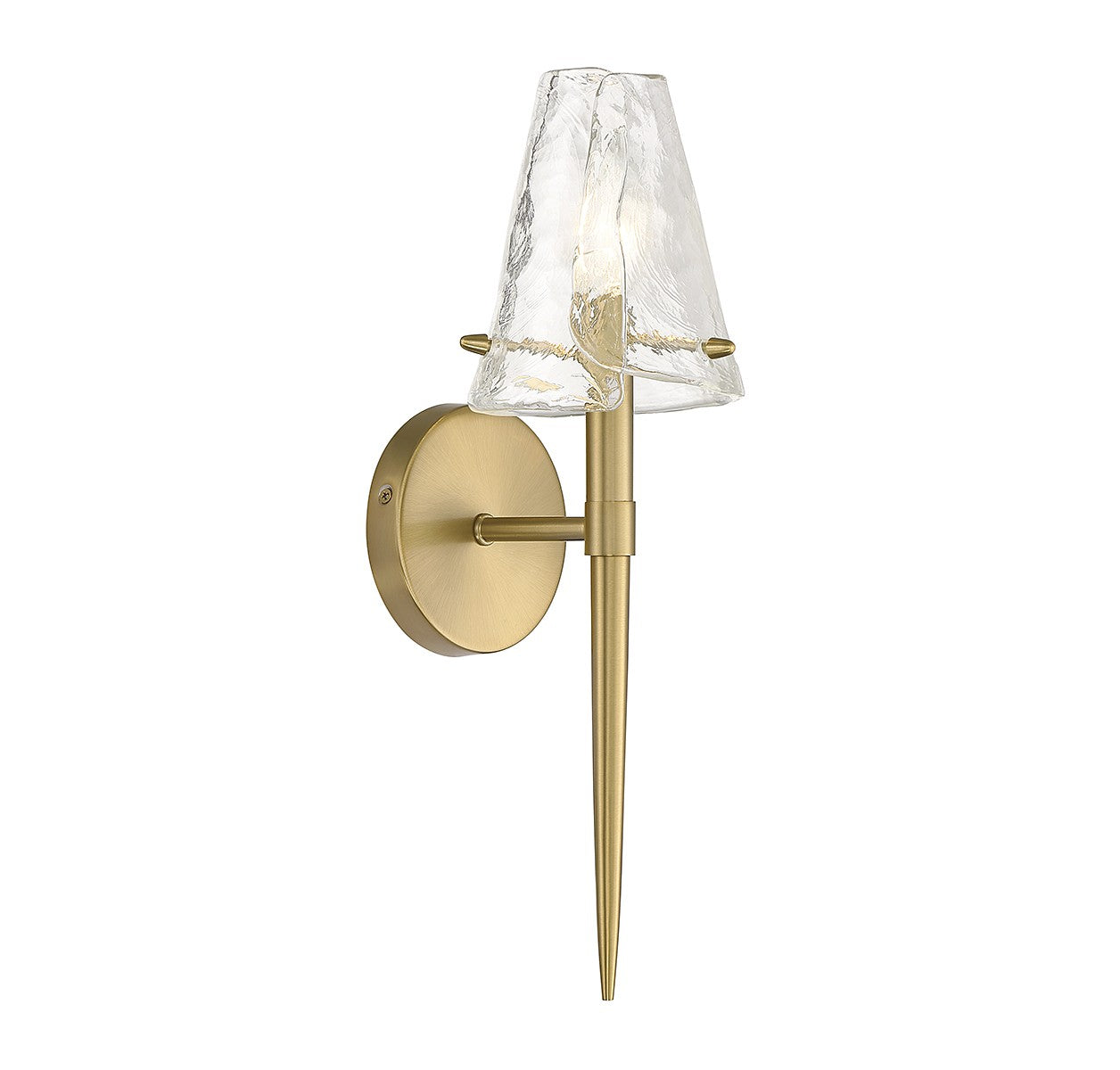 Savoy House - 9-2104-1-322 - One Light Wall Sconce - Shellbourne - Warm Brass