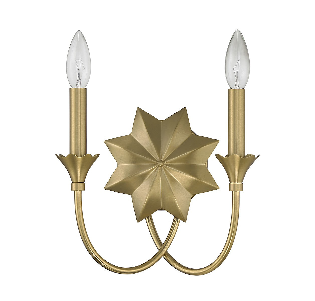 Savoy House - 9-2204-2-322 - Two Light Wall Sconce - Sullivan - Warm Brass