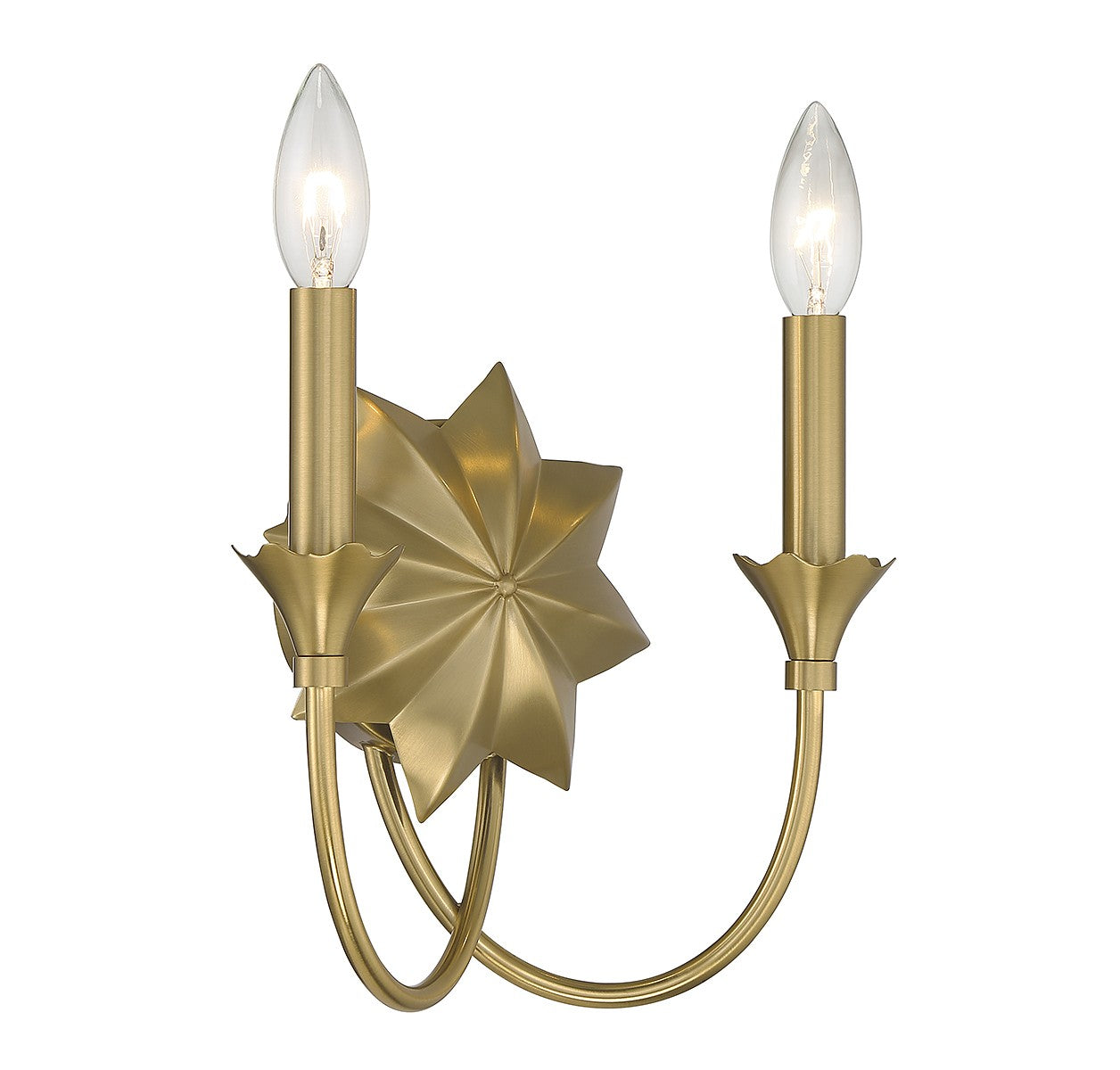 Savoy House - 9-2204-2-322 - Two Light Wall Sconce - Sullivan - Warm Brass