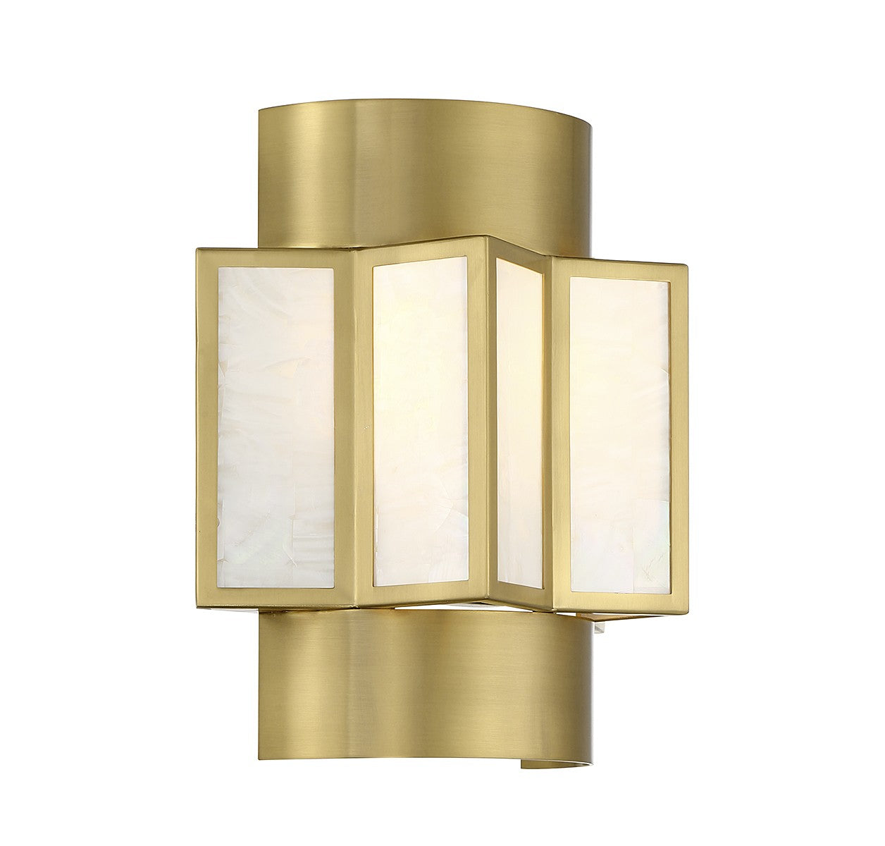 Savoy House - 9-3164-2-322 - Two Light Wall Sconce - Gideon - Warm Brass