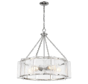 Savoy House - 1-8200-5-109 - Five Light Pendant - Genry - Polished Nickel