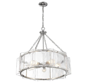 Savoy House - 1-8200-5-109 - Five Light Pendant - Genry - Polished Nickel