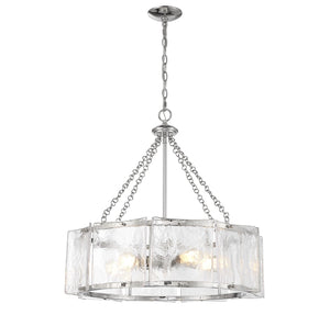 Savoy House - 1-8200-5-109 - Five Light Pendant - Genry - Polished Nickel