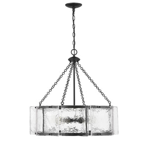 Savoy House - 1-8200-5-89 - Five Light Pendant - Genry - Matte Black