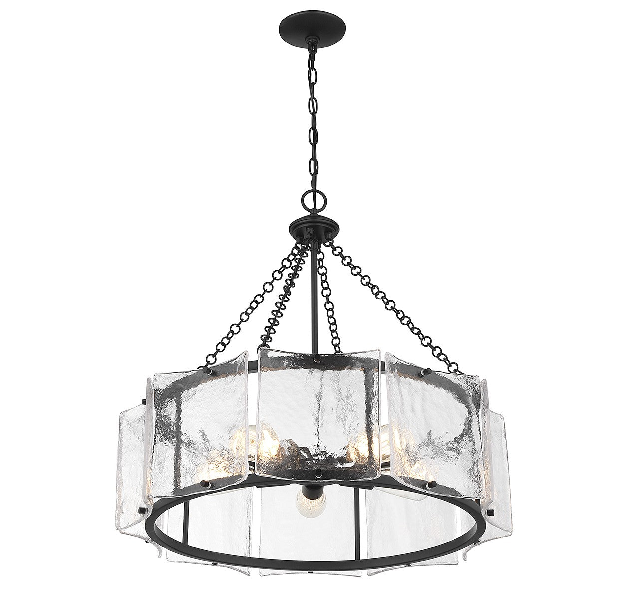 Savoy House - 1-8200-5-89 - Five Light Pendant - Genry - Matte Black