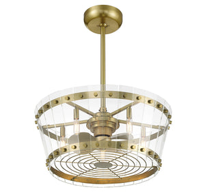 Savoy House - 24-FD-8853-322 - LED Fan D'Lier - Ventari - Warm Brass