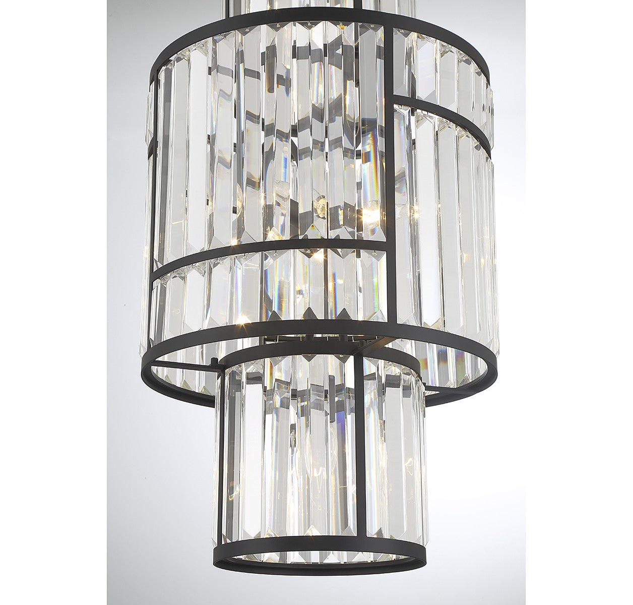 Savoy House - 3-2226-8-89 - Eight Light Pendant - Rohe - Matte Black