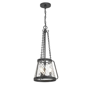 Savoy House - 7-1803-3-89 - Three Light Pendant - Crawford - Matte Black