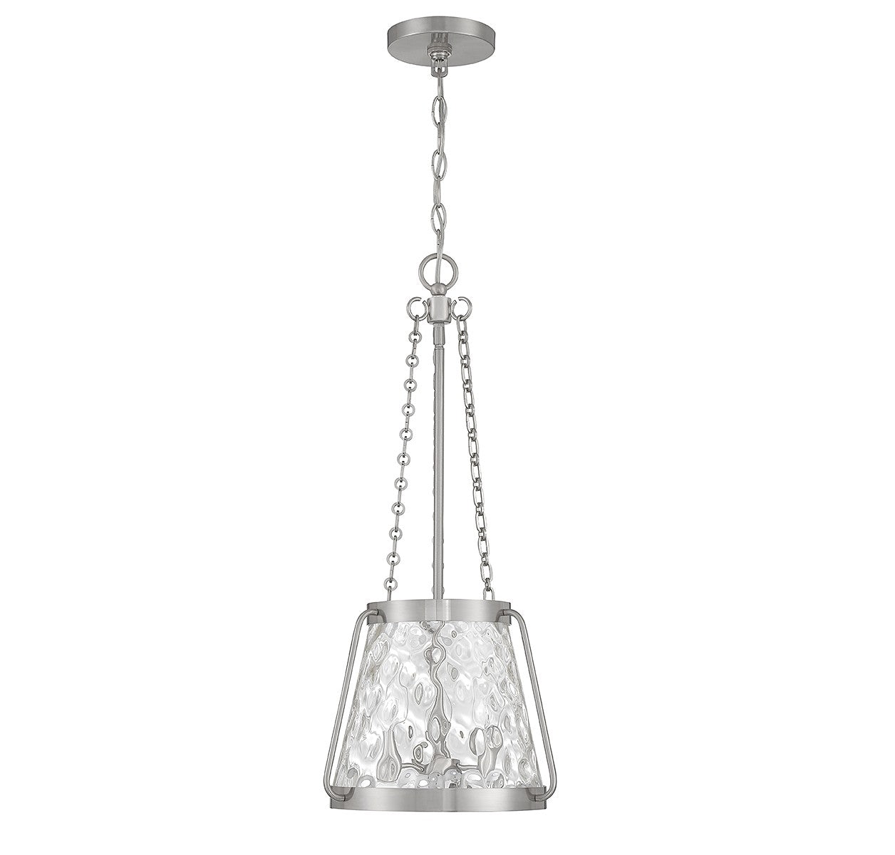 Savoy House - 7-1803-3-SN - Three Light Pendant - Crawford - Satin Nickel