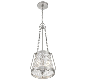 Savoy House - 7-1803-3-SN - Three Light Pendant - Crawford - Satin Nickel