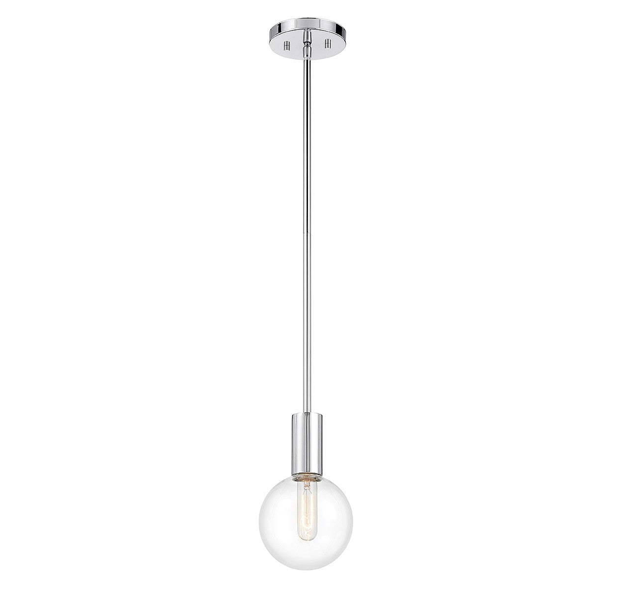 Savoy House - 7-3075-1-11 - One Light Mini Pendant - Wright - Chrome