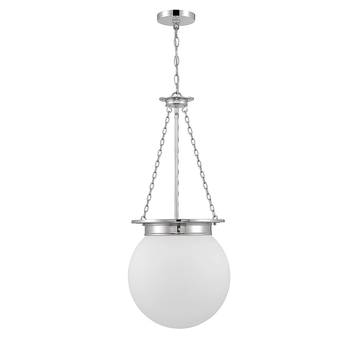 Savoy House - 7-3901-3-109 - Three Light Pendant - Manor - Polished Nickel