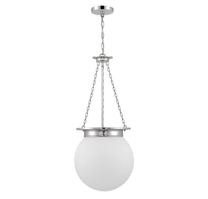 Savoy House - 7-3901-3-109 - Three Light Pendant - Manor - Polished Nickel