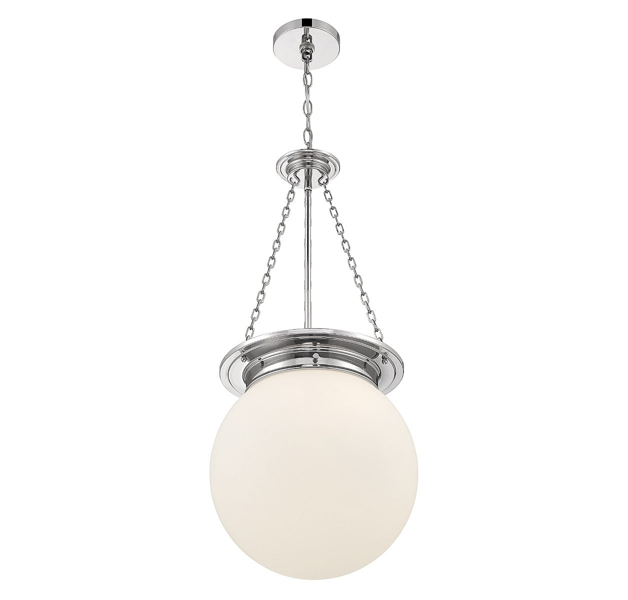 Savoy House - 7-3901-3-109 - Three Light Pendant - Manor - Polished Nickel