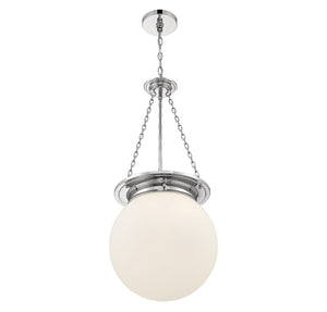 Savoy House - 7-3901-3-109 - Three Light Pendant - Manor - Polished Nickel