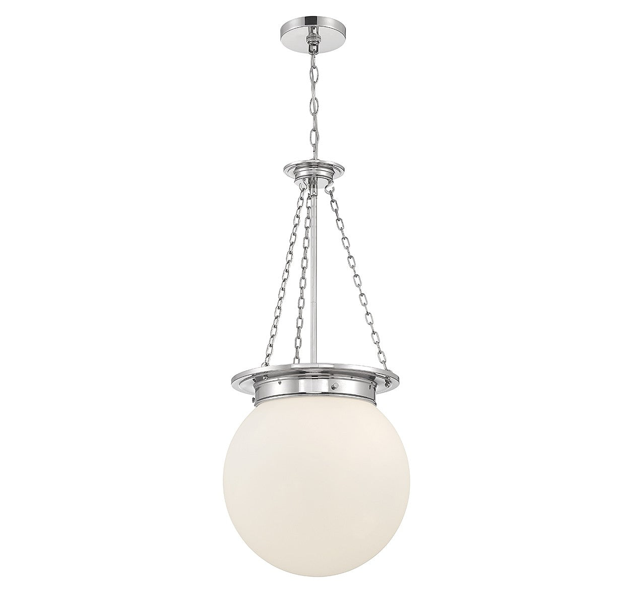 Savoy House - 7-3901-3-109 - Three Light Pendant - Manor - Polished Nickel