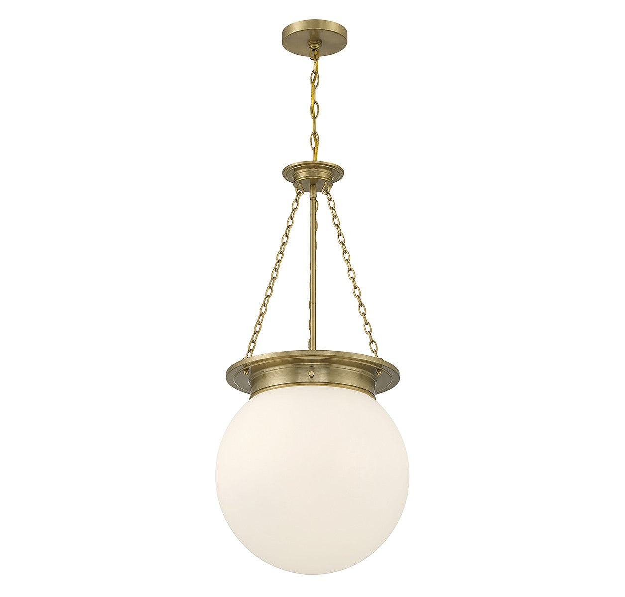 Savoy House - 7-3901-3-322 - Three Light Pendant - Manor - Warm Brass