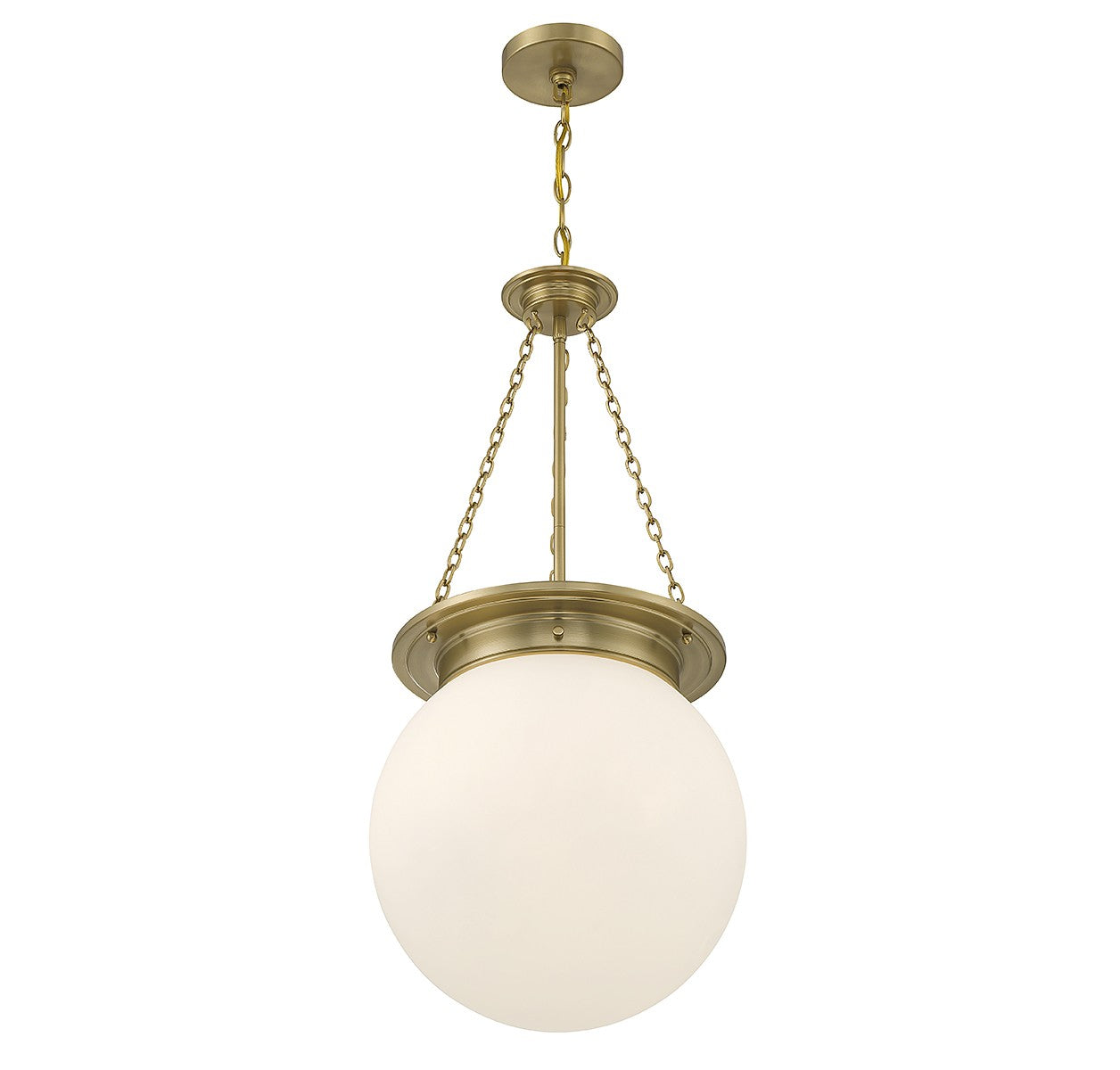 Savoy House - 7-3901-3-322 - Three Light Pendant - Manor - Warm Brass