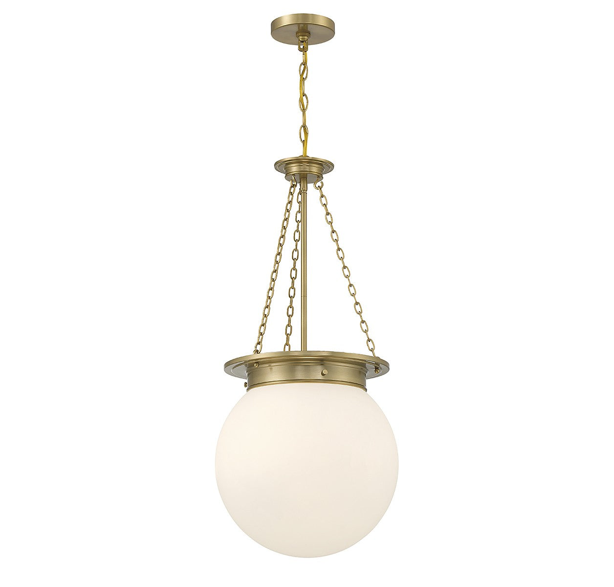 Savoy House - 7-3901-3-322 - Three Light Pendant - Manor - Warm Brass