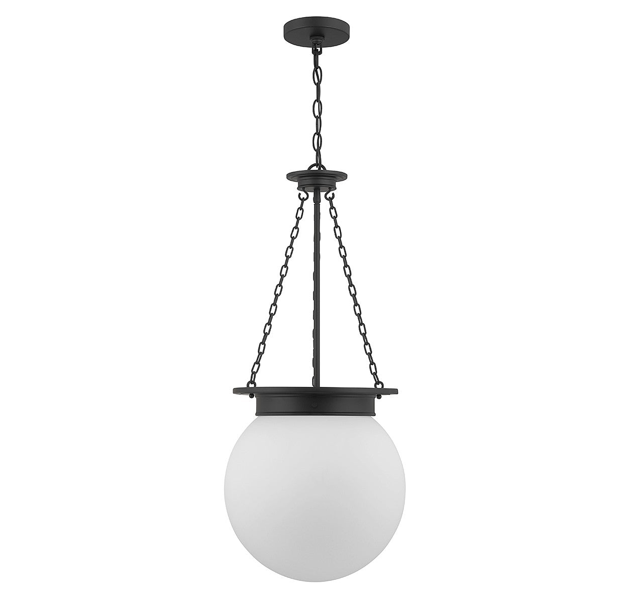 Savoy House - 7-3901-3-89 - Three Light Pendant - Manor - Matte Black