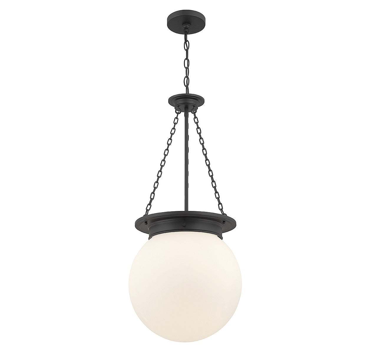 Savoy House - 7-3901-3-89 - Three Light Pendant - Manor - Matte Black