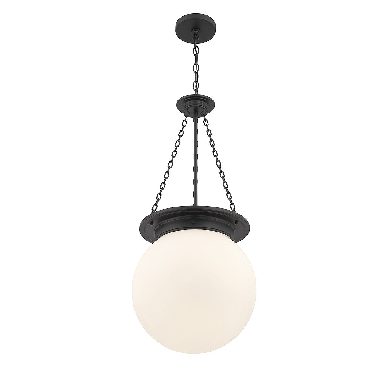 Savoy House - 7-3901-3-89 - Three Light Pendant - Manor - Matte Black