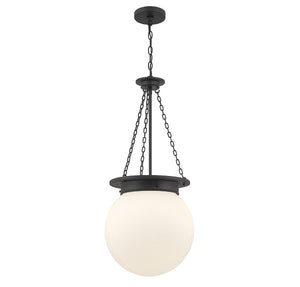 Savoy House - 7-3901-3-89 - Three Light Pendant - Manor - Matte Black