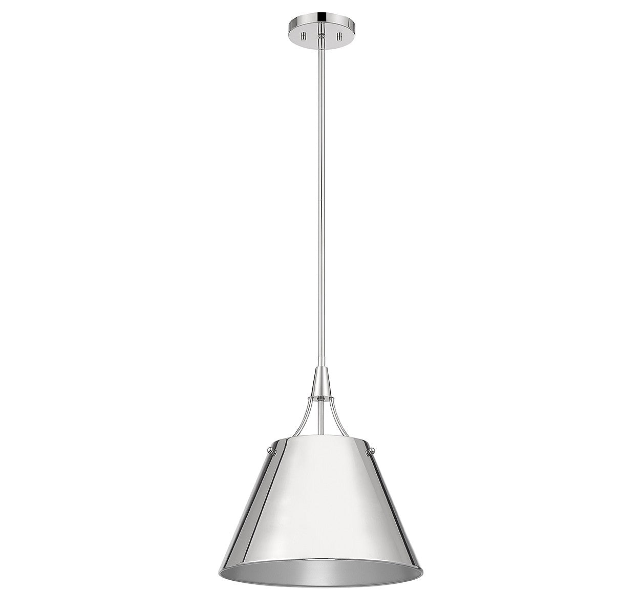 Savoy House - 7-4499-1-109 - One Light Pendant - Willis - Polished Nickel