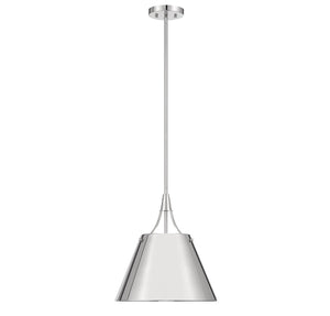 Savoy House - 7-4499-1-109 - One Light Pendant - Willis - Polished Nickel