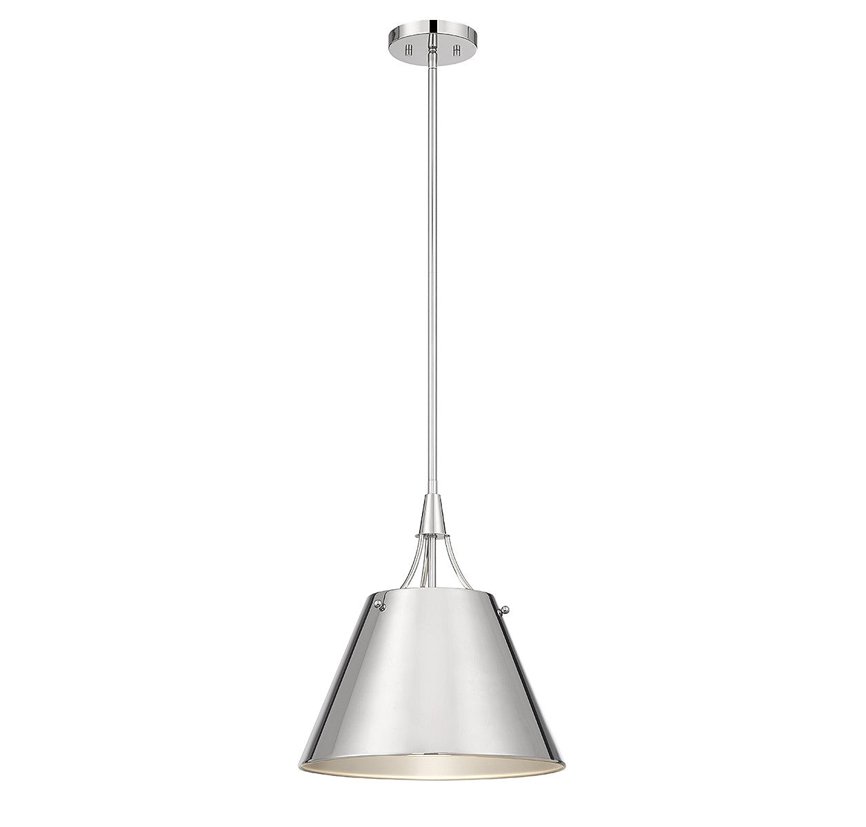 Savoy House - 7-4499-1-109 - One Light Pendant - Willis - Polished Nickel