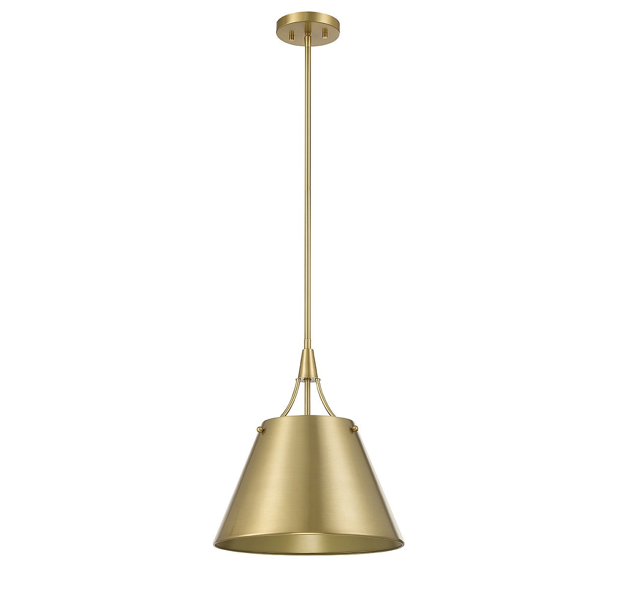 Savoy House - 7-4499-1-322 - One Light Pendant - Willis - Warm Brass