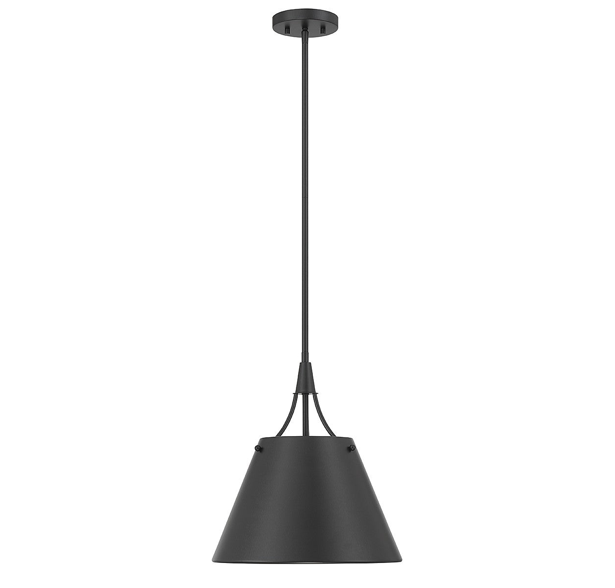 Savoy House - 7-4499-1-89 - One Light Pendant - Willis - Matte Black