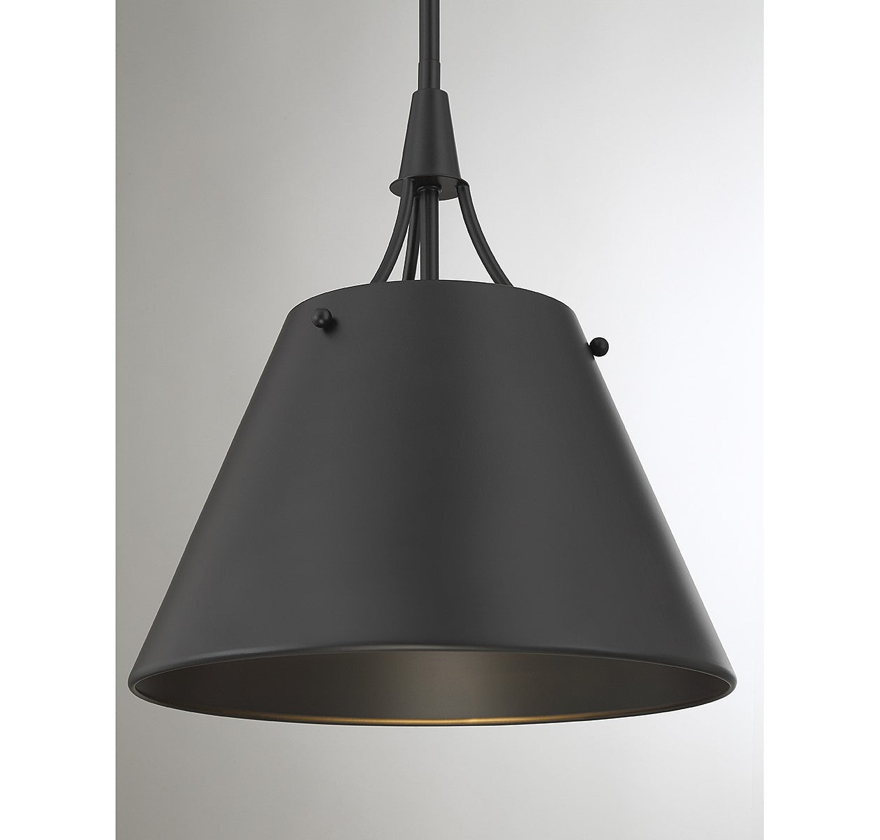 Savoy House - 7-4499-1-89 - One Light Pendant - Willis - Matte Black