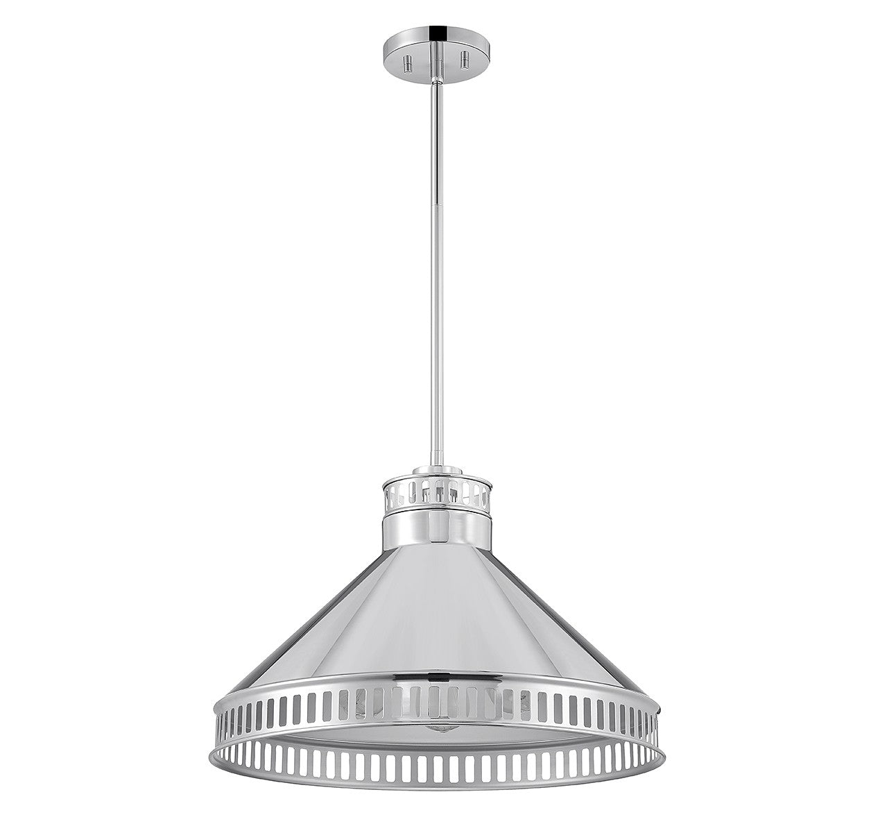 Savoy House - 7-8801-3-109 - Three Light Pendant - Seagram - Polished Nickel