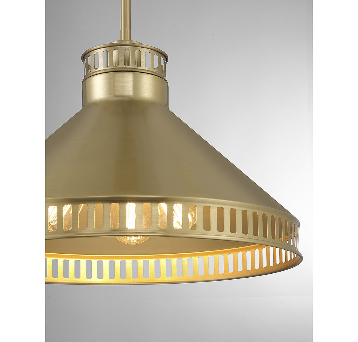 Savoy House - 7-8801-3-322 - Three Light Pendant - Seagram - Warm Brass