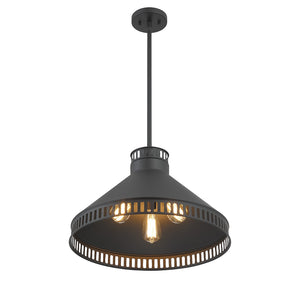 Savoy House - 7-8801-3-89 - Three Light Pendant - Seagram - Matte Black