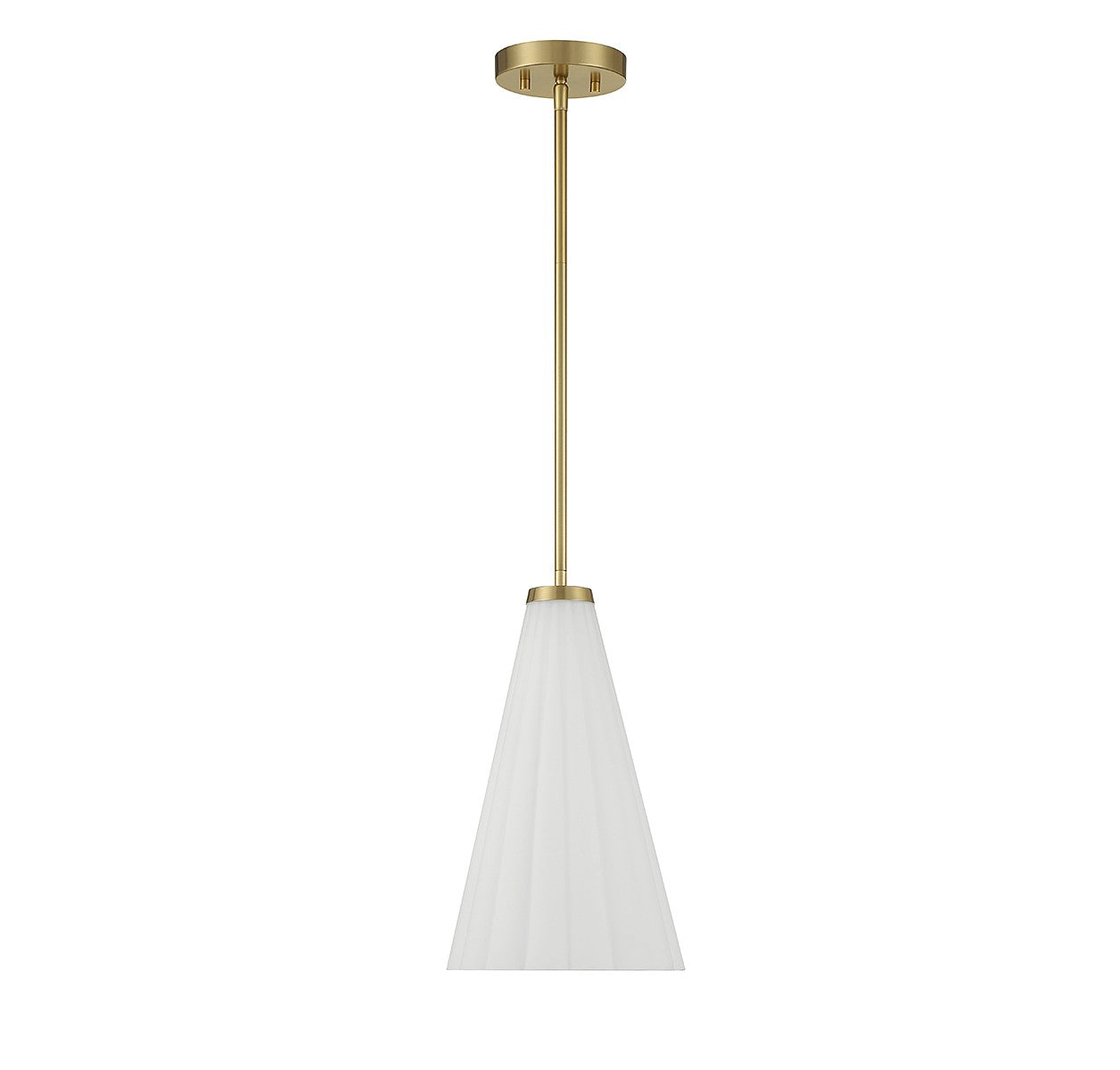 Savoy House - 7-8840-1-322 - One Light Pendant - Bristol - Warm Brass