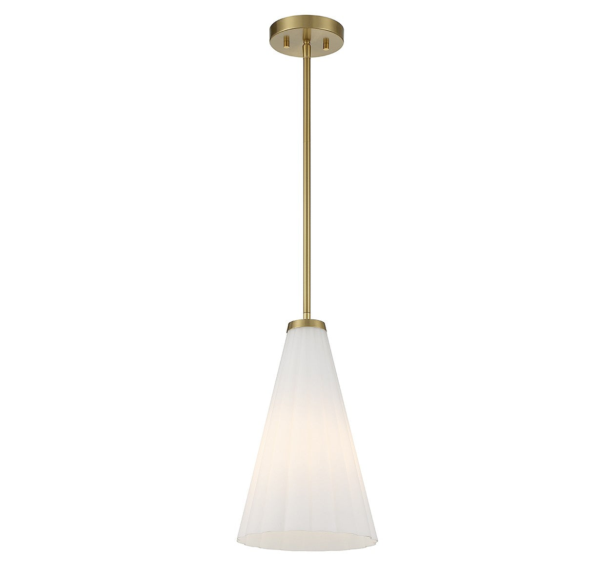 Savoy House - 7-8840-1-322 - One Light Pendant - Bristol - Warm Brass