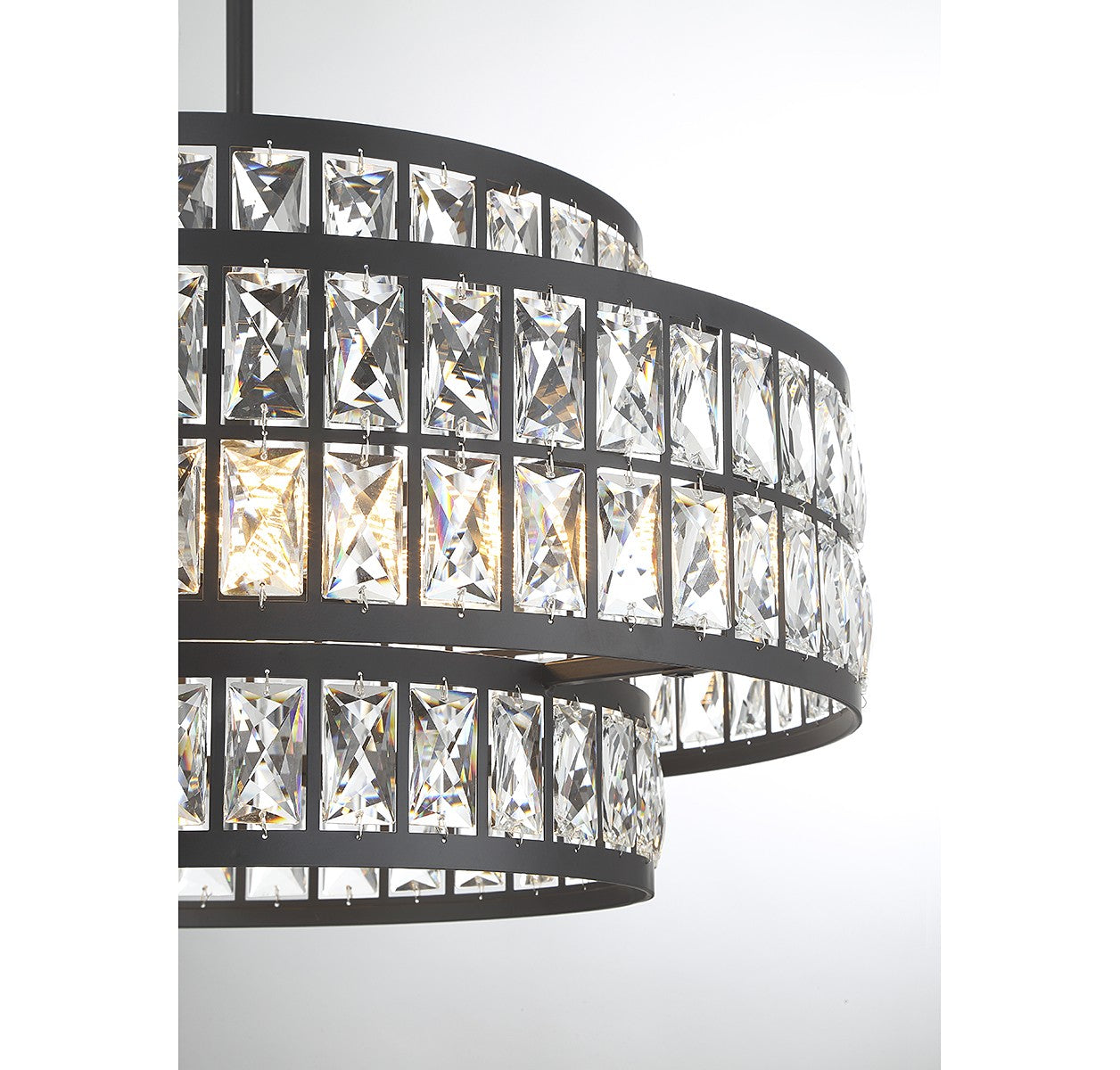 Savoy House - 7-9046-4-89 - Four Light Pendant - Renzo - Matte Black