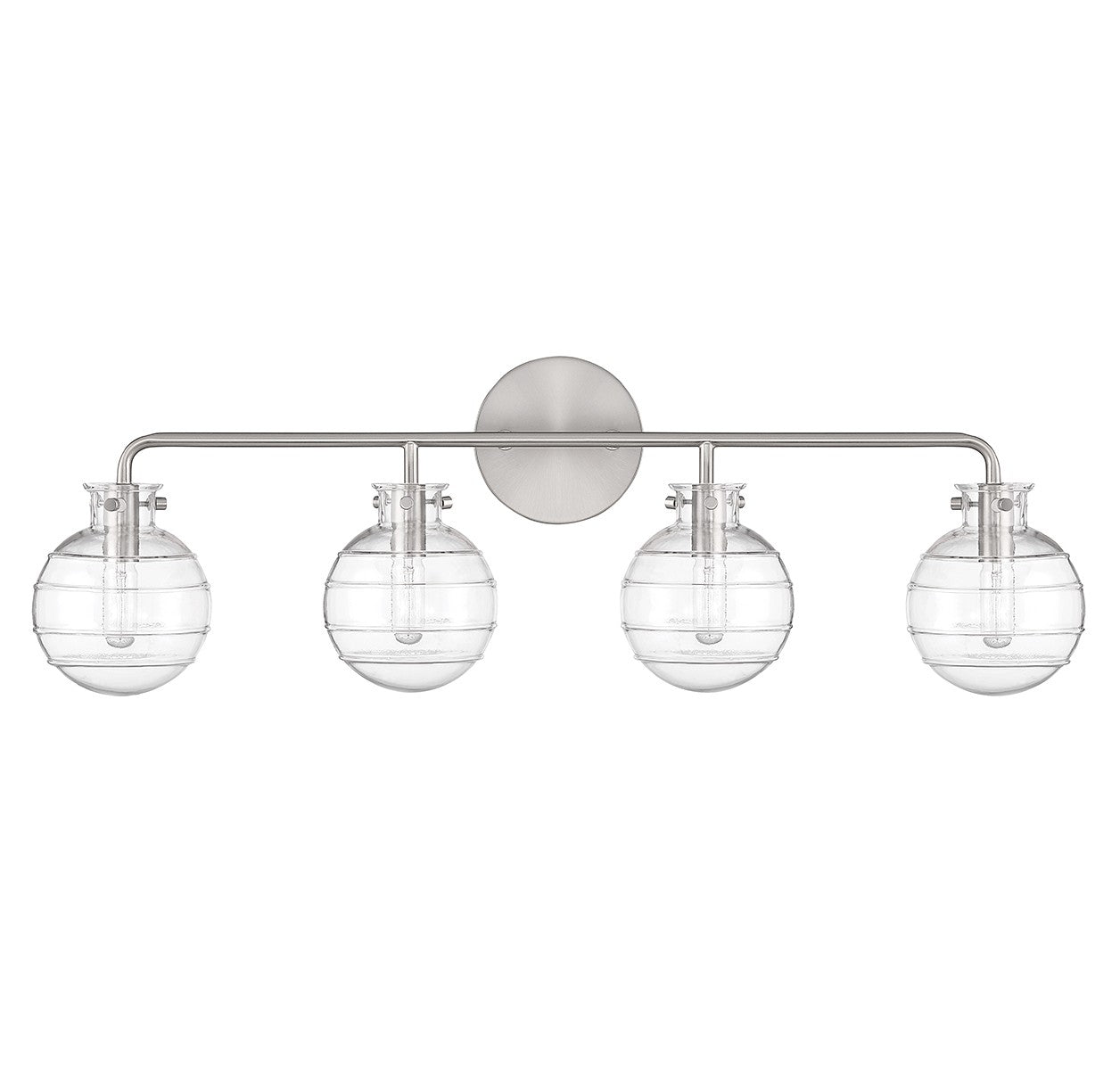 Savoy House - 8-4300-4-SN - Four Light Bathroom Vanity - Mason - Satin Nickel